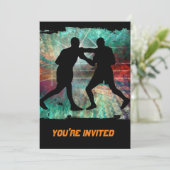 リングの堅く及び砂のようなボクシング 招待状 (スタンド正面)