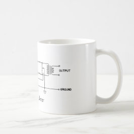 リングの変調器の設計図のマグ コーヒーマグカップ