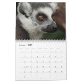 リングの尾Lemurs 2016のカレンダー カレンダー (1月 2027)