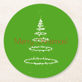 リングの木 ラウンドペーパーコースター (正面)