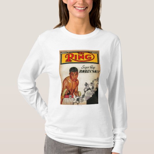 リングの雑誌カバー2 Tシャツ (正面)