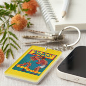 リングの雑誌カバー キーホルダー (正面右)