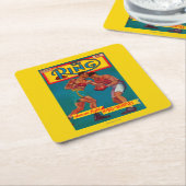 リングの雑誌カバー スクエアペーパーコースター (アングル)