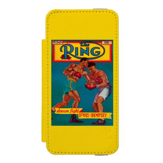 リングの雑誌カバー INCIPIO iPhoneウォレットケース (フォリオ 正面)