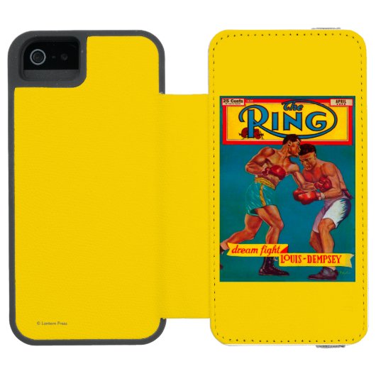 リングの雑誌カバー INCIPIO iPhoneウォレットケース (フォリオオープン)