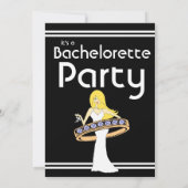 リングの黄色の髪の花嫁の前の最終的な試み 招待状 (裏面)