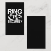 リングや輪おもしろい保証結婚リングや輪持参人 名刺 (正面/裏面)