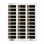 リングや輪と三角形 ラベル (フルシート)