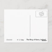 リングや輪のケリー,アイルランドのはがき ポストカード (裏面)