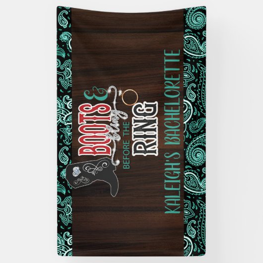 リングや輪のバナーの前で起動 横断幕 (縦)