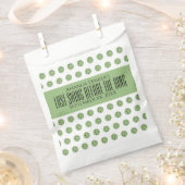 リングや輪のピックボール結婚セージ前の最後のスイング フェイバーバッグ (クリップ留めされた状態)