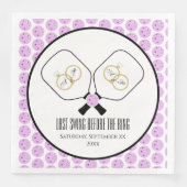 リングや輪のピックル結婚ボール前の最後のスイング (正面)