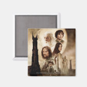 リングや輪の主：2つの塔の映画ポスター マグネット (正面/裏面)