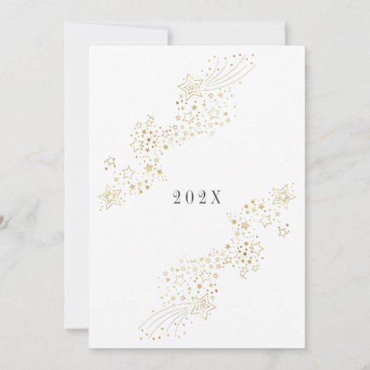 リングや輪の年招待状 招待状 (裏面)