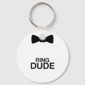 リングや輪の男の子 – 男の子リングベアラーズ結婚 キーホルダー (正面)