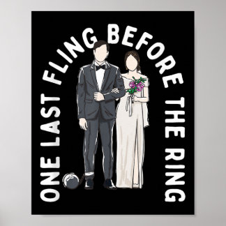 リングや輪の笑い声の前おもしろいで結婚最後の一つ ポスター