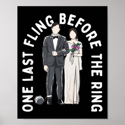 リングや輪の笑い声の前おもしろいで結婚最後の一つ ポスター (正面)