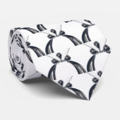 リングや輪の結婚服装結婚のリングや輪デザイン ネクタイ (ロール)