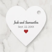 リングや輪の鐘と彼らの良さを願結婚う フェイバータグ (裏面)