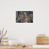 リングや輪を受け取る，乙女座の結婚から ポスター (キッチン)