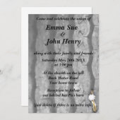 リングや輪インタイヤトレッド 招待状 (正面/裏面)