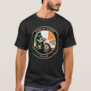 リングや輪オブケリーアイルランドバイク Tシャツ