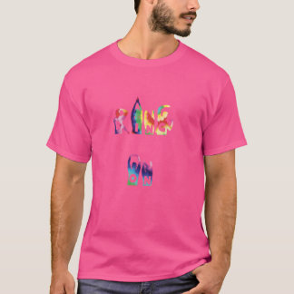 リングや輪オンベルコーア絞り染め Tシャツ