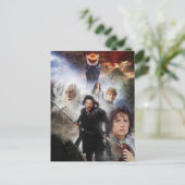 リングや輪キャラクターコラージュ ポストカード (スタンド正面)