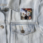 リングや輪キャラクターコラージュ 缶バッジ (インサイチュ)