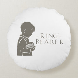 リングや輪クマ枕Tシャツ ラウンドクッション