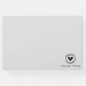 リングや輪ゲストブック | 豪華な結婚式 ゲストブック (裏面)