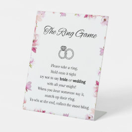 リングや輪ゲーム台座標識 台座サイン