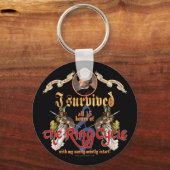 リングや輪サイクル生存者 キーホルダー (正面)