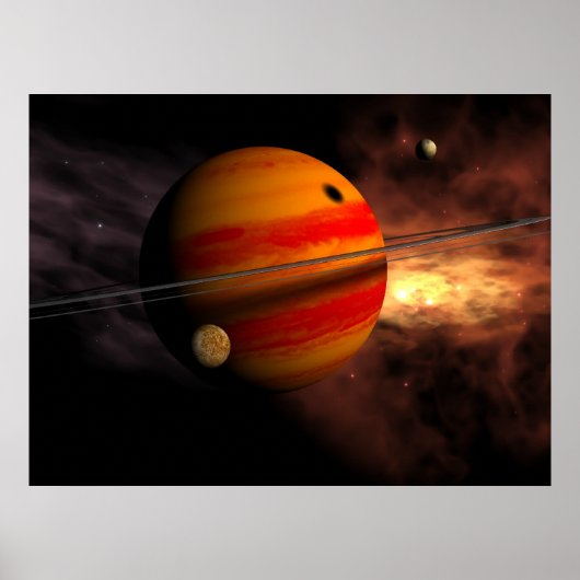 リングや輪シャドウ ポスター (正面)