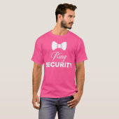 リングや輪セキュリティ結婚ティーの装子供へ置 Tシャツ (正面フル)