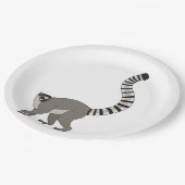 リングや輪テイルムール ペーパープレート (アングル)