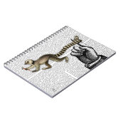 リングや輪テールオンフィンガー2 ノートブック (左側)