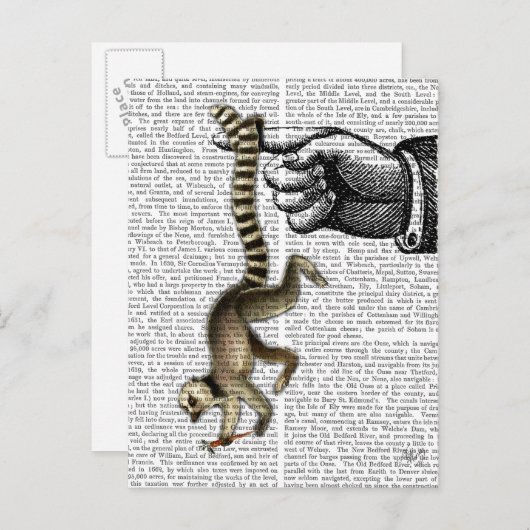 リングや輪テールオンフィンガー2 ポストカード (正面/裏面)