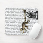 リングや輪テールオンフィンガー2 マウスパッド (マウス)