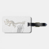 リングや輪テールオンフィンガー2 ラゲッジタグ (裏面横)