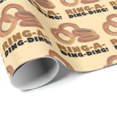 リングや輪デングタマネギリングや輪婚約おめでとう ラッピングペーパー (ロールコーナー)