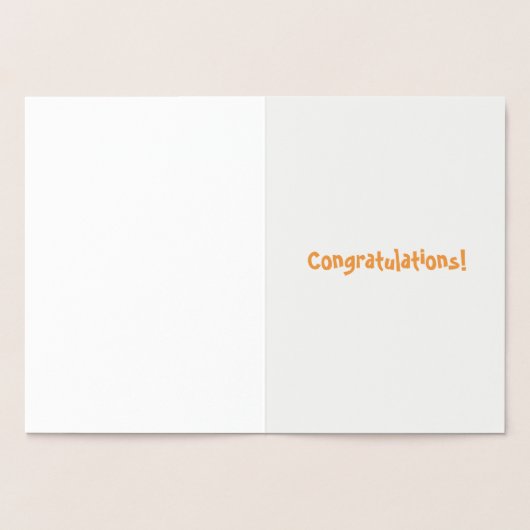 リングや輪デングタマネギリングや輪婚約おめでとう 箔カード (内部)