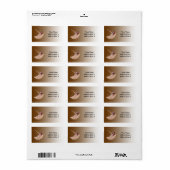 リングや輪ネックのキジ住所 シール (フルシート)