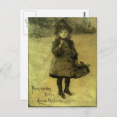 リングや輪ハッピーベルズアコーザスノービクトリアンス ポストカード (正面/裏面)