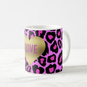 リングや輪ハートシャワーパーティーの前の最後の飛行 コーヒーマグカップ (正面右)