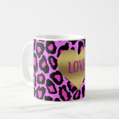 リングや輪ハートシャワーパーティーの前の最後の飛行 コーヒーマグカップ (正面左)