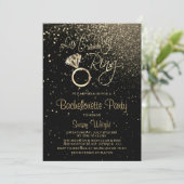 リングや輪バチェロレッテの前の最後の発生 – 金ゴールド 招待状 (スタンド正面)