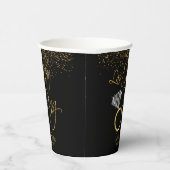 リングや輪バチェロレッテの前の最後の発生 – 金ゴールド 紙コップ (右)