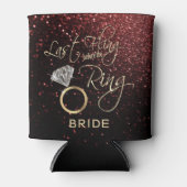 リングや輪バチェロレッテ赤の前の最後の浮動 缶クーラー (正面)