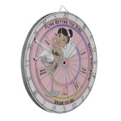 リングや輪バチェロレッテ ダーツボード (正面左)